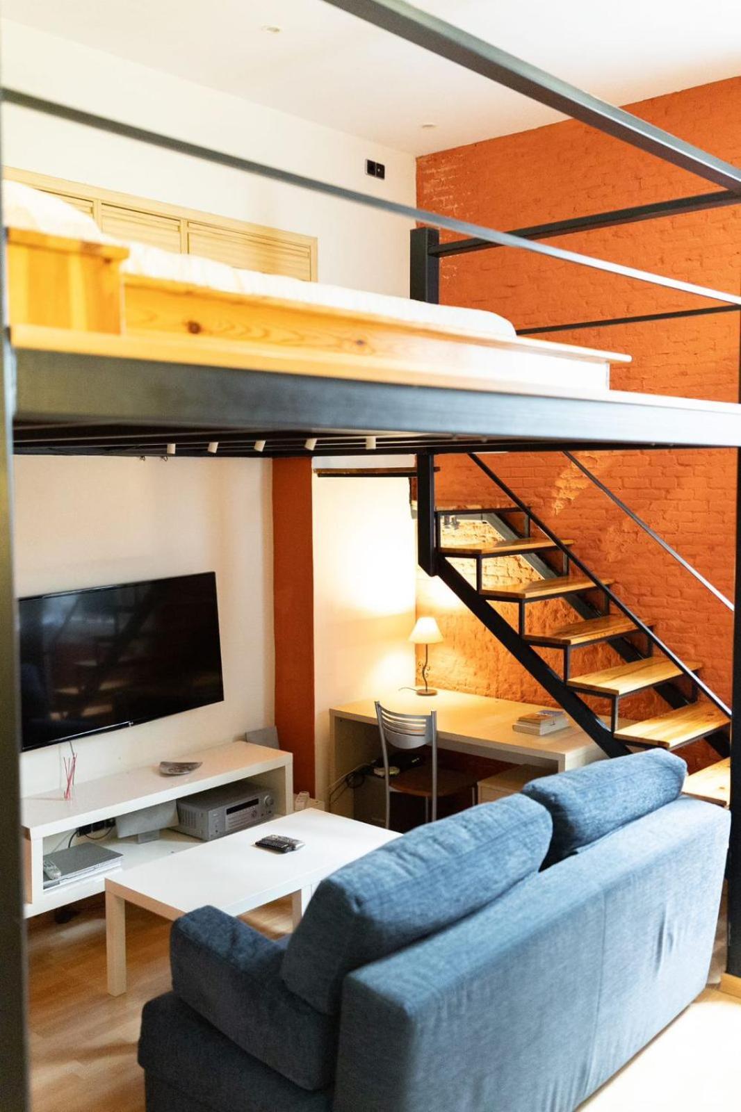 Increible Loft A 5 Min Del Retiro & Wizink Lejlighed Madrid Eksteriør billede