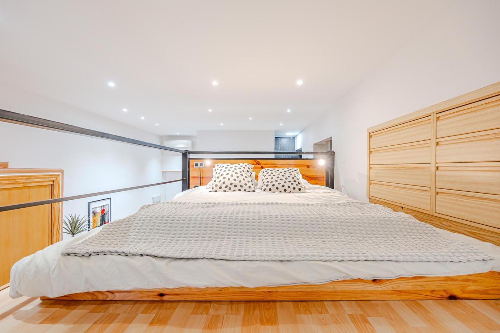 Increible Loft A 5 Min Del Retiro & Wizink Lejlighed Madrid Eksteriør billede